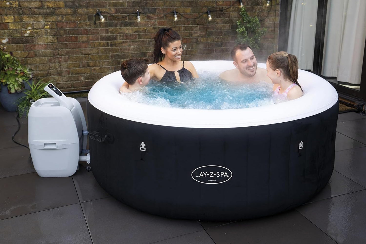 Miami Airjet Inflatable Hot Tub Spa 2-4 Person