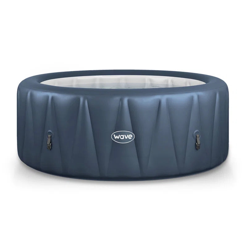 Alvarenga 6 Person - Person 130 - Jet Polyvinyl Chloride (PVC) round Inflatable Hot Tub