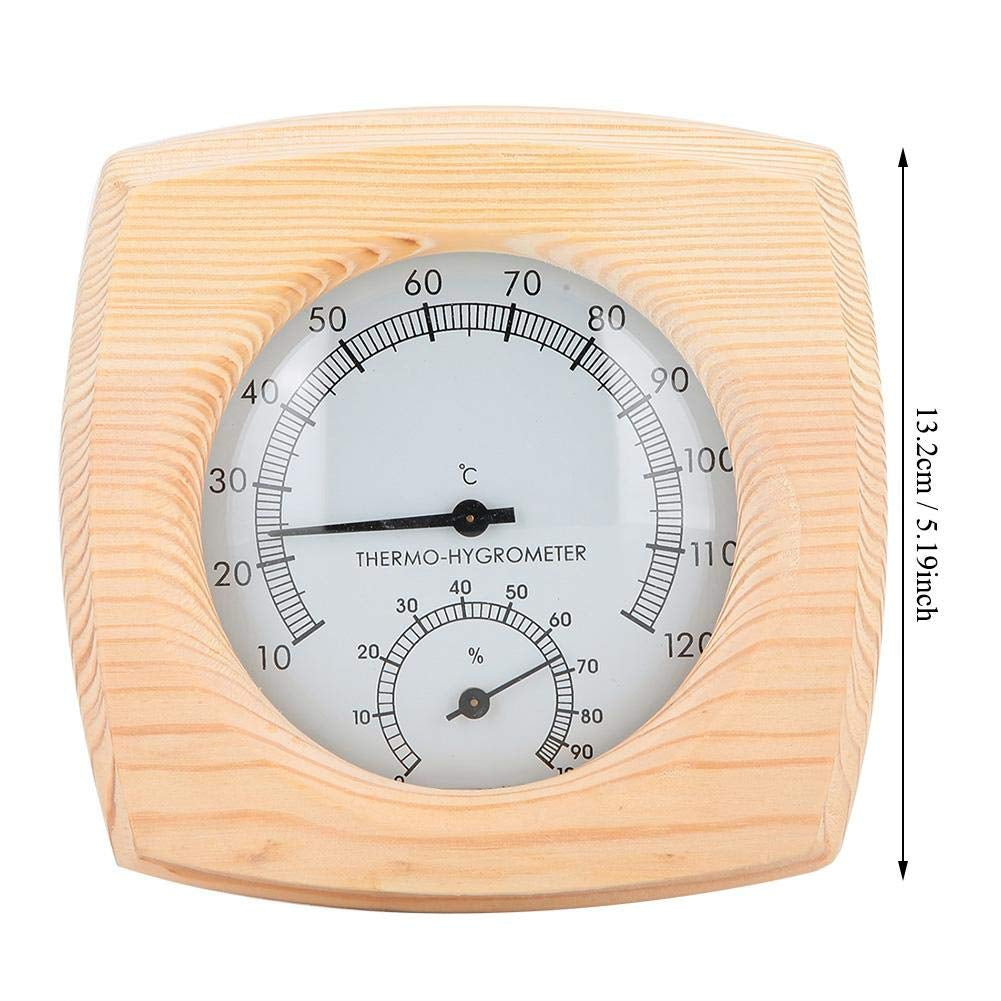 Sauna Thermometer, Digital Sauna Room Thermometer Hygrometer Sauna Temperature Thermometer Sauna Room Thermometer and Hygrometer