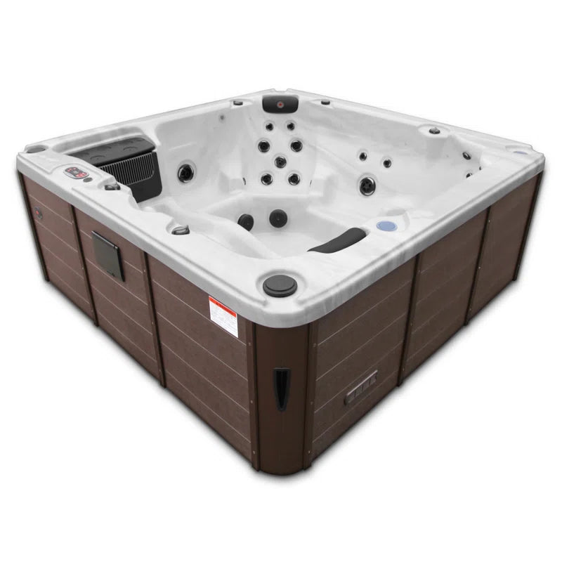 Canadian Spa Thunder Bay UV Hot Tub 6-Person 44-Jet with Blackout Insulation and UV Light Water Care