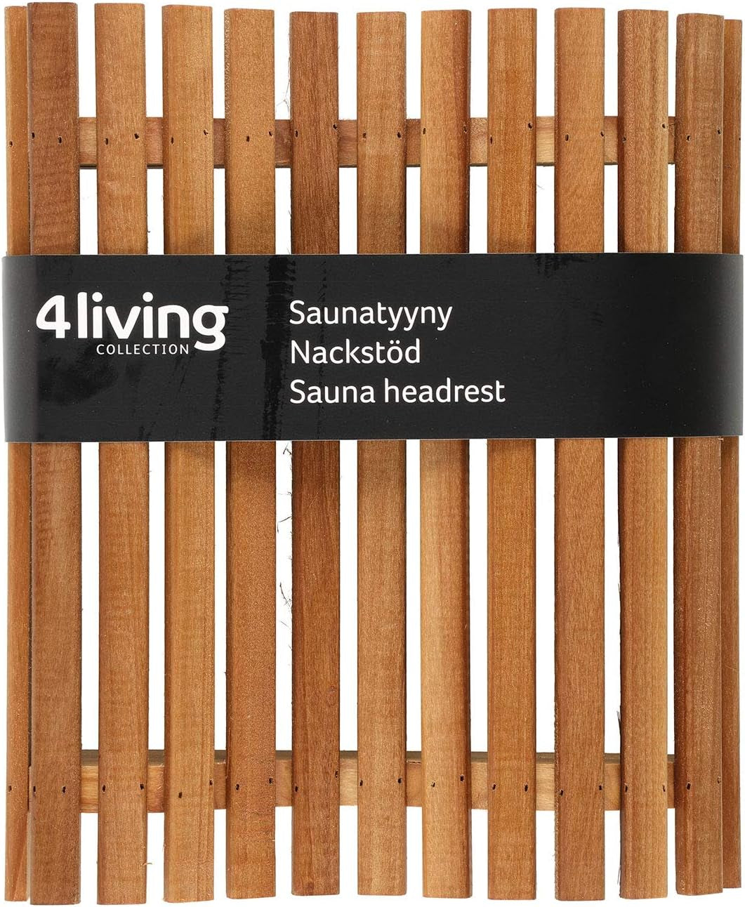 Traditional Heat Treated Alder Wooden Sauna Headrest