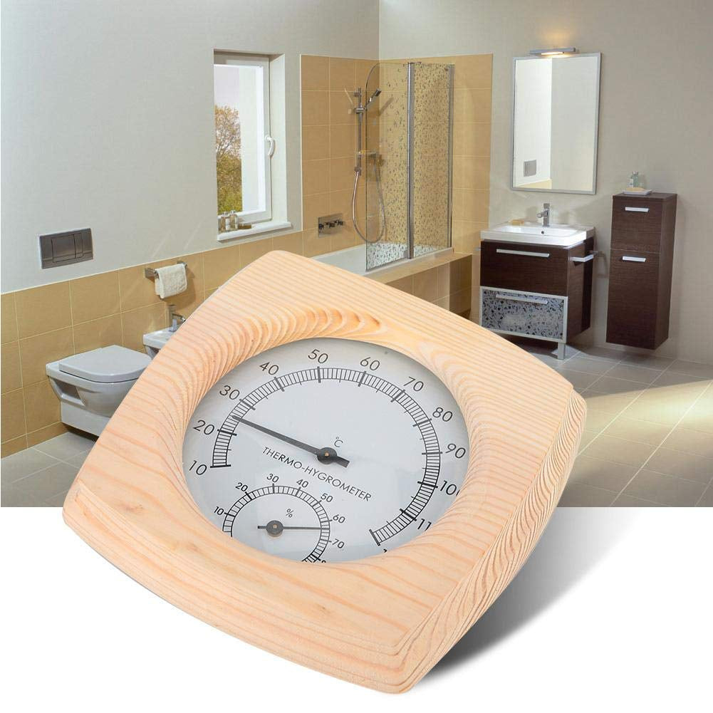 Sauna Thermometer, Digital Sauna Room Thermometer Hygrometer Sauna Temperature Thermometer Sauna Room Thermometer and Hygrometer