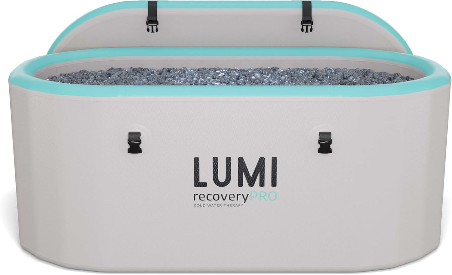 Recovery PRO Ice Bath - in Grey - PRO Ice Bath for Professional Cold Water Therapy, Used by Ice Bath Enthusiasts and Professional Athletes