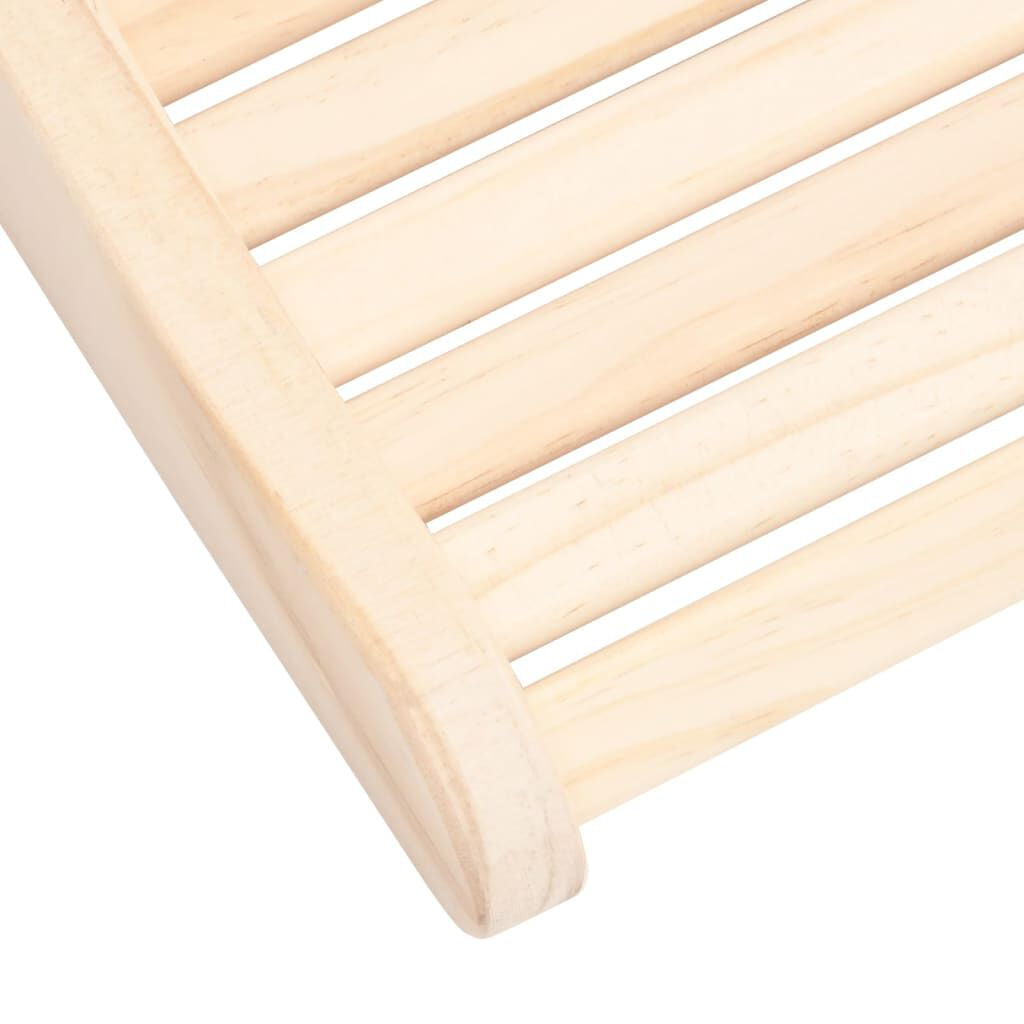 Sauna Headrest Solid Wood Pine