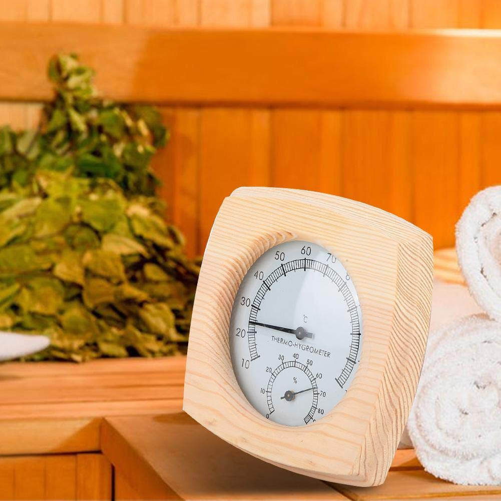 Sauna Thermometer, Digital Sauna Room Thermometer Hygrometer Sauna Temperature Thermometer Sauna Room Thermometer and Hygrometer