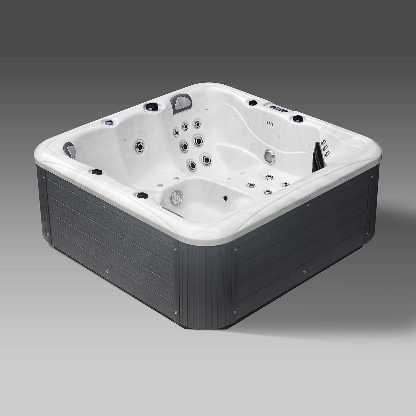 COLADA 5 SEAT HOT TUB 13AMP PLUG and PLAY TWIN LOUNGER AMERICAN BALBOA