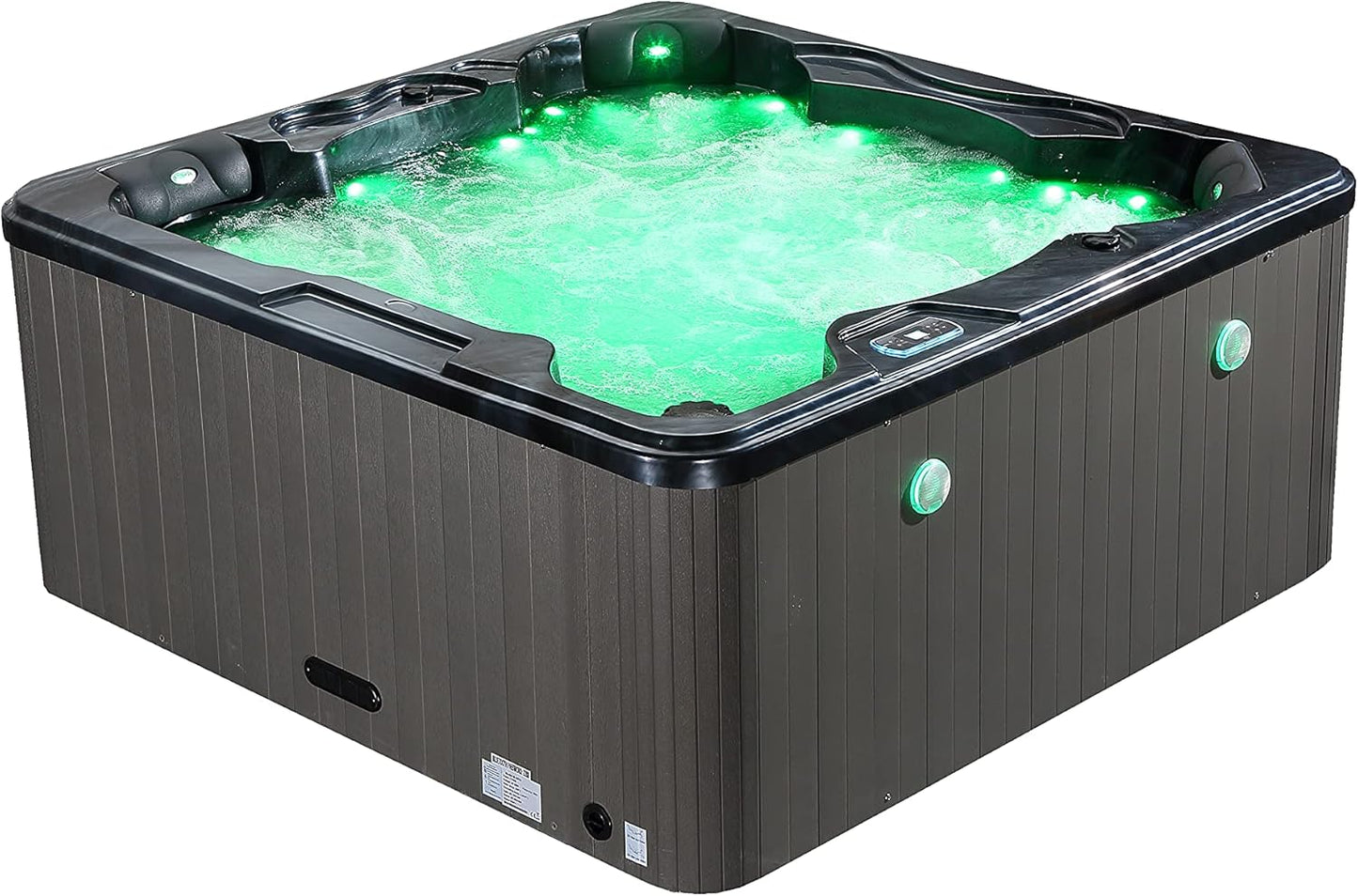 Refresh+ Luxury 6 Seat with Lounger Hot Tub Spa 32Amp