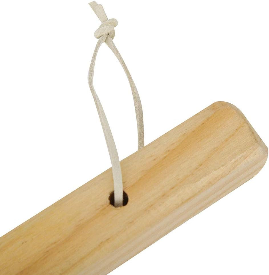 Wooden Sauna Ladle, Handmade Bath Ladle Sauna Spoon Water Dipper Spoon Sauna Accessories for Sauna SPA Kitchen, Length 39Cm