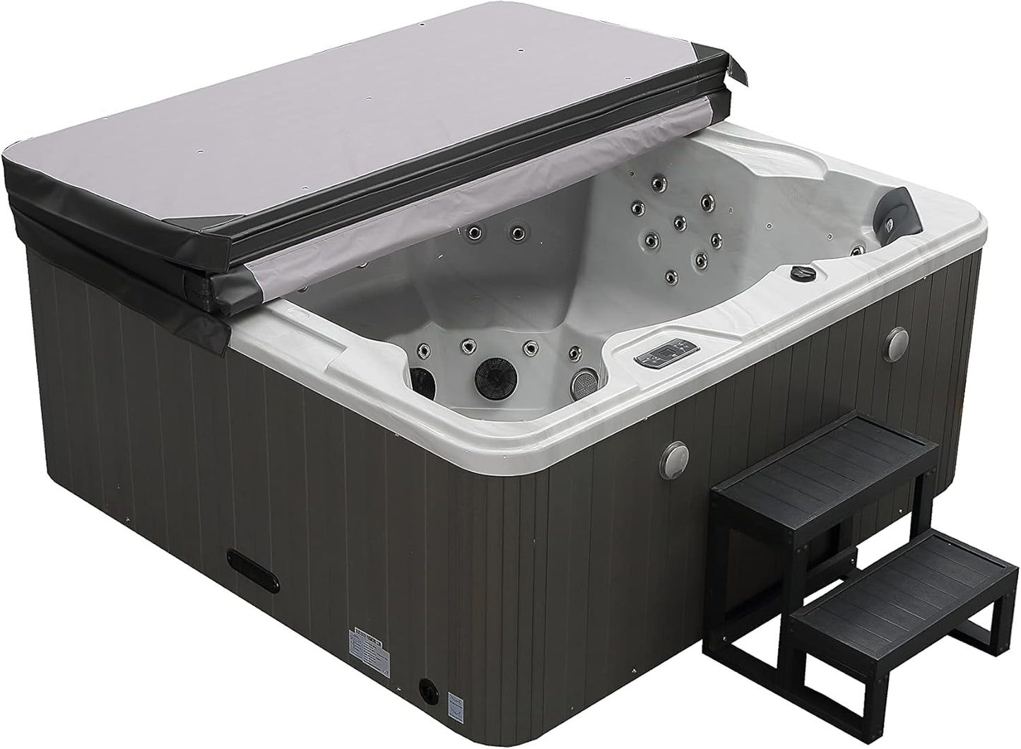 Refresh+ Luxury 6 Seat with Lounger Hot Tub Spa 32Amp
