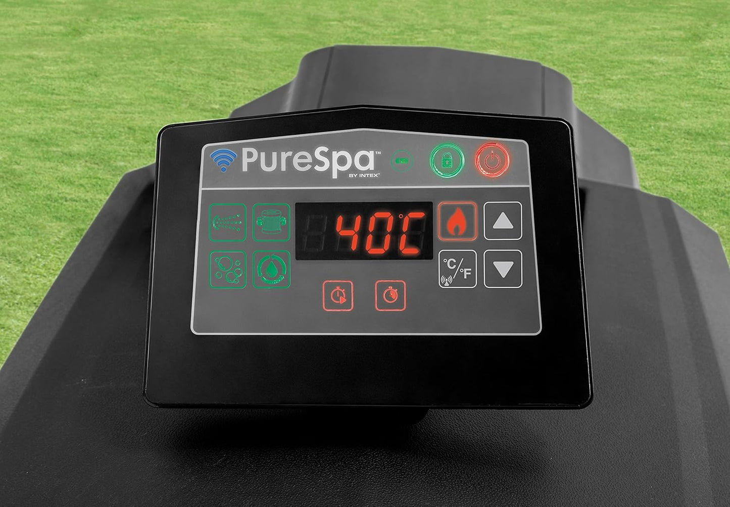 86IN X86IN X28IN Purespa Jet and Bubble Deluxe Set, Inflated Size: 218Cm X 218Cm X 71Cm (28462BS)