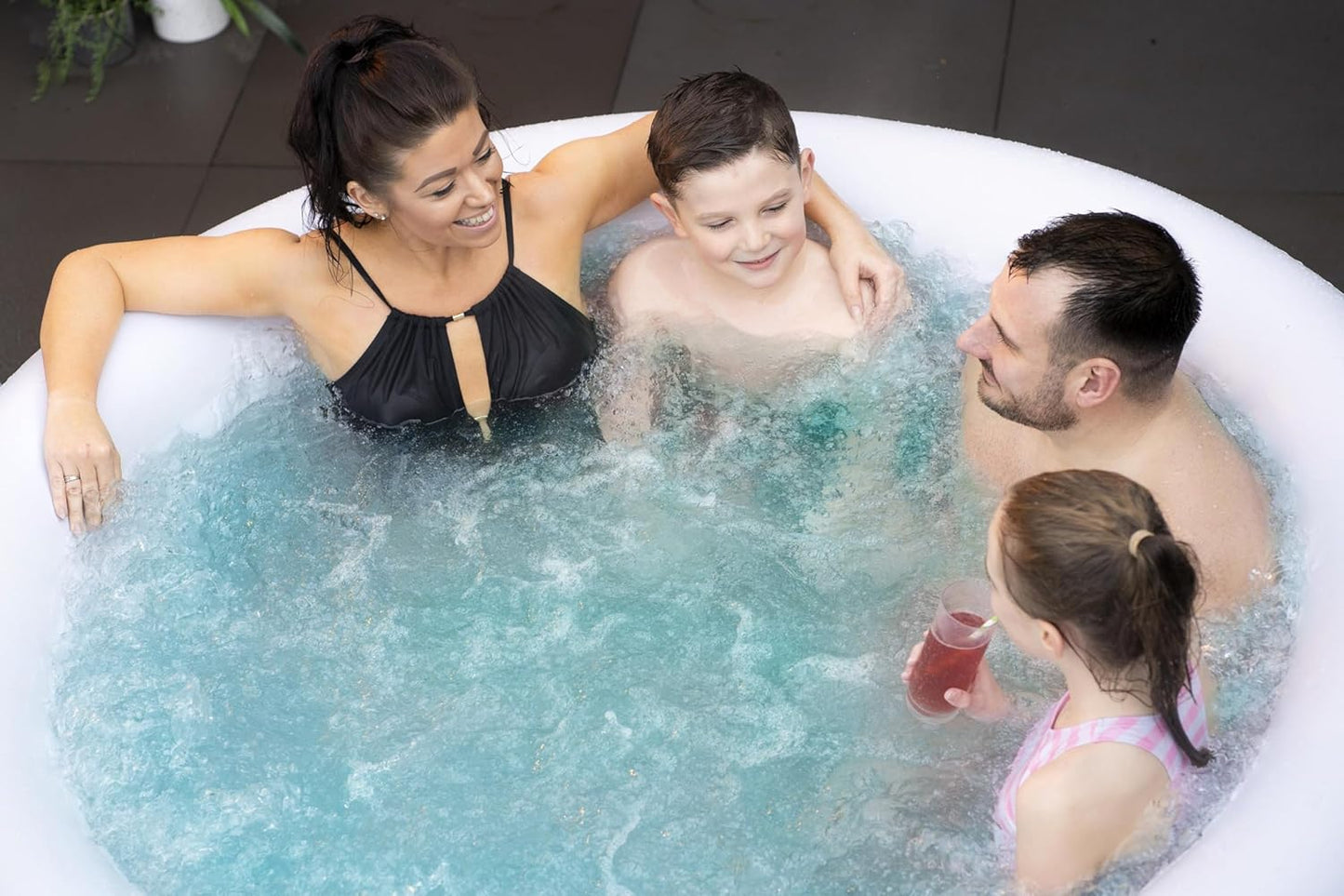 Miami Airjet Inflatable Hot Tub Spa 2-4 Person