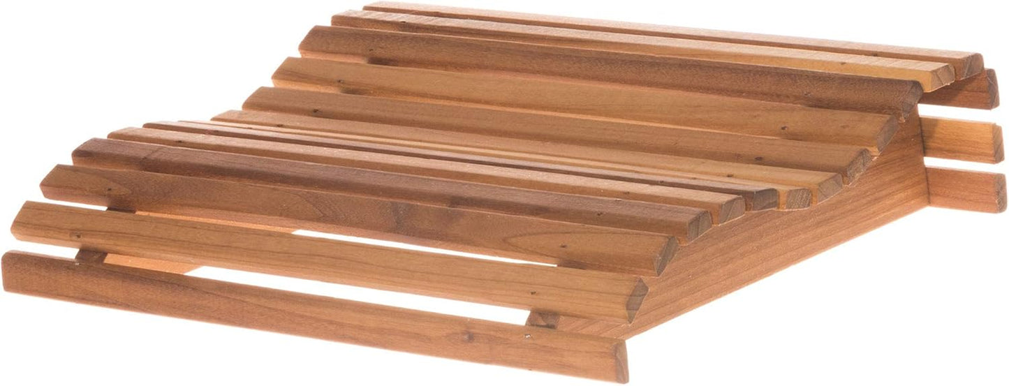 Traditional Heat Treated Alder Wooden Sauna Headrest