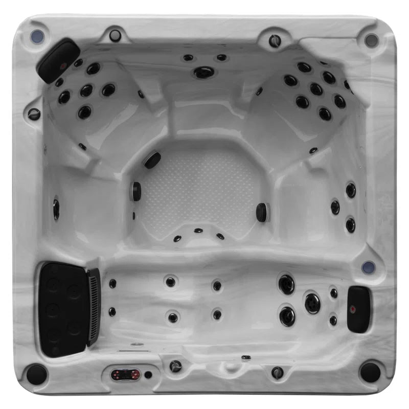 Canadian Spa Thunder Bay UV Hot Tub 6-Person 44-Jet with Blackout Insulation and UV Light Water Care
