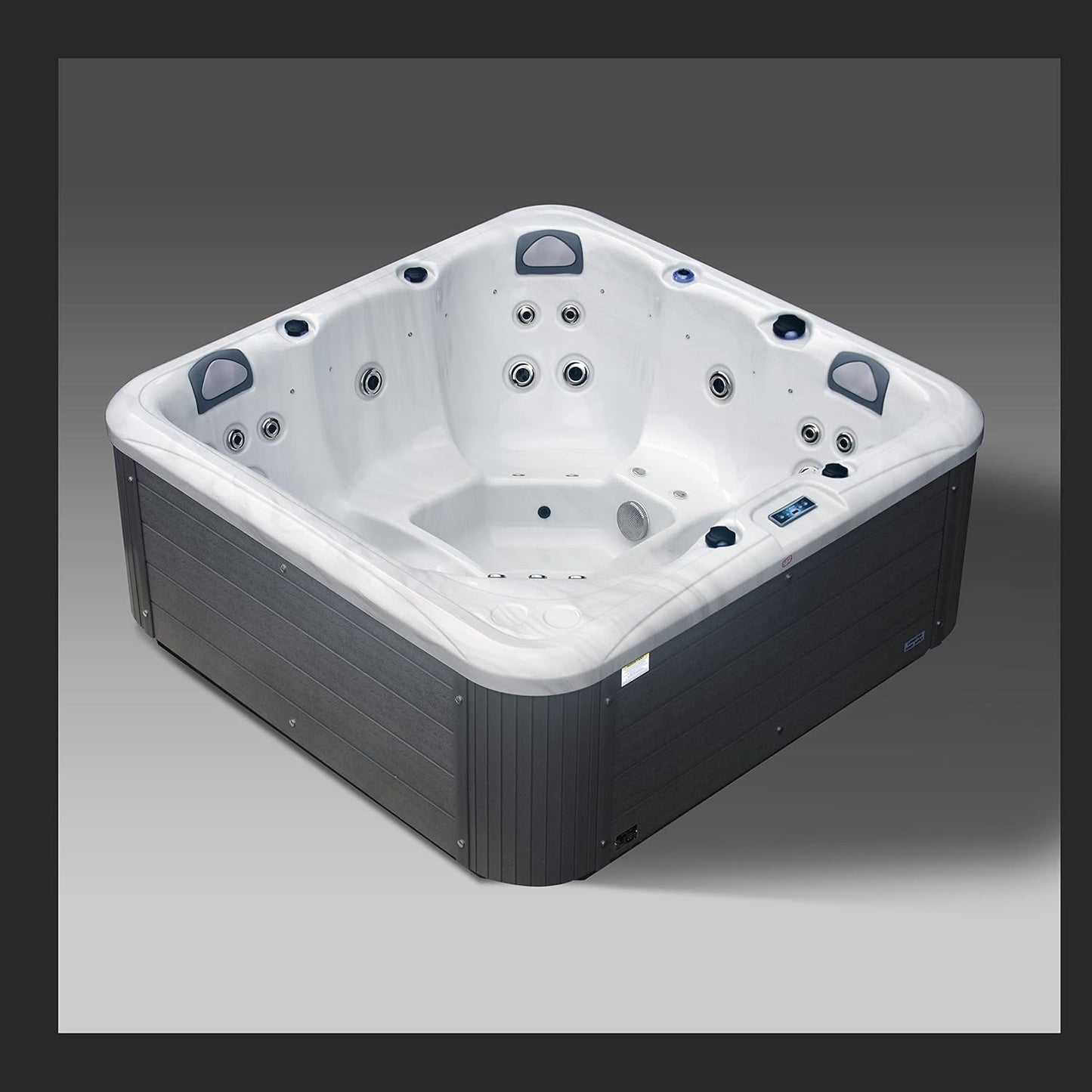 COLADA 5 SEAT HOT TUB 13AMP PLUG and PLAY TWIN LOUNGER AMERICAN BALBOA