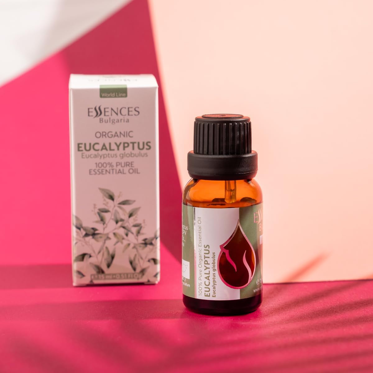 Organic Eucalyptus Essential Oil 15Ml Eucalyptus Globulus 100% Pure Natural Undiluted Therapeutic Grade for Aromatherapy Diffuser Humidifier Air Purifier Sauna Steam Room