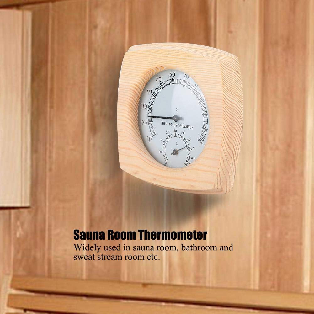 Sauna Thermometer, Digital Sauna Room Thermometer Hygrometer Sauna Temperature Thermometer Sauna Room Thermometer and Hygrometer