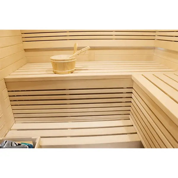 3 Person Traditional Canadian Hemlock Sauna (80 x 160 x 204cm)
