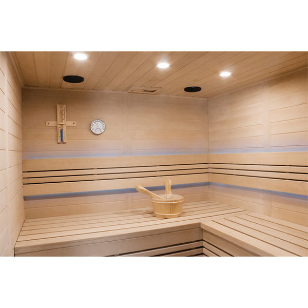 3 Person Traditional Canadian Hemlock Sauna (80 x 160 x 204cm)