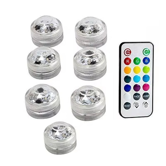 Floating Underwater Light RGB Submersible Waterproof LED Party Light Glow Show Swimming Pool Hot Tub Lamp Baby Bath Light