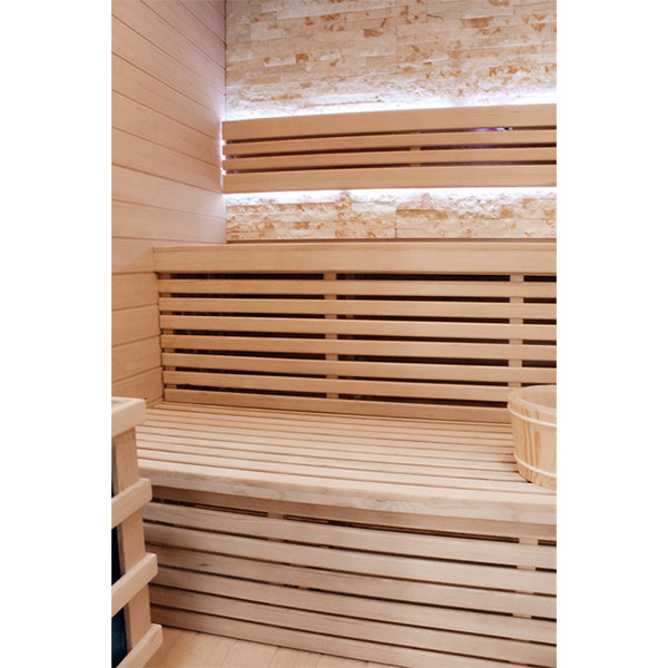 5-6 Person Traditional Canadian Hemlock Sauna (200 x 170 x 190cm)