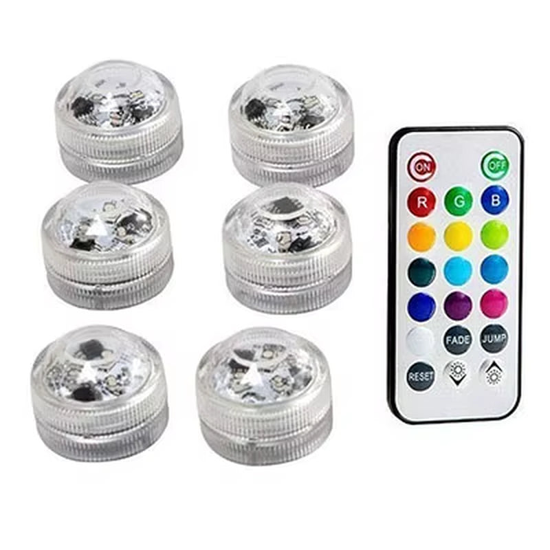Floating Underwater Light RGB Submersible Waterproof LED Party Light Glow Show Swimming Pool Hot Tub Lamp Baby Bath Light