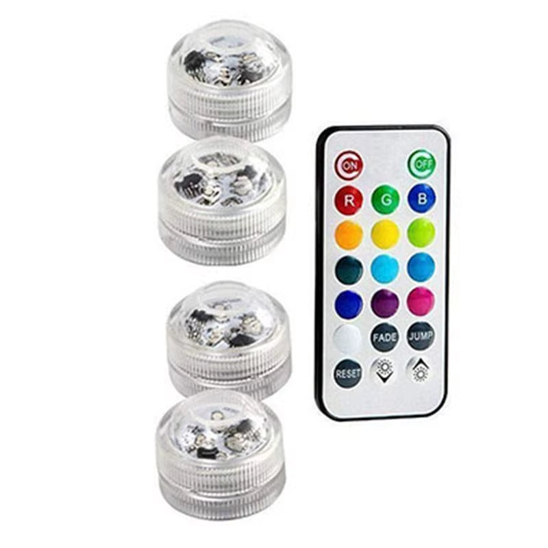 Floating Underwater Light RGB Submersible Waterproof LED Party Light Glow Show Swimming Pool Hot Tub Lamp Baby Bath Light
