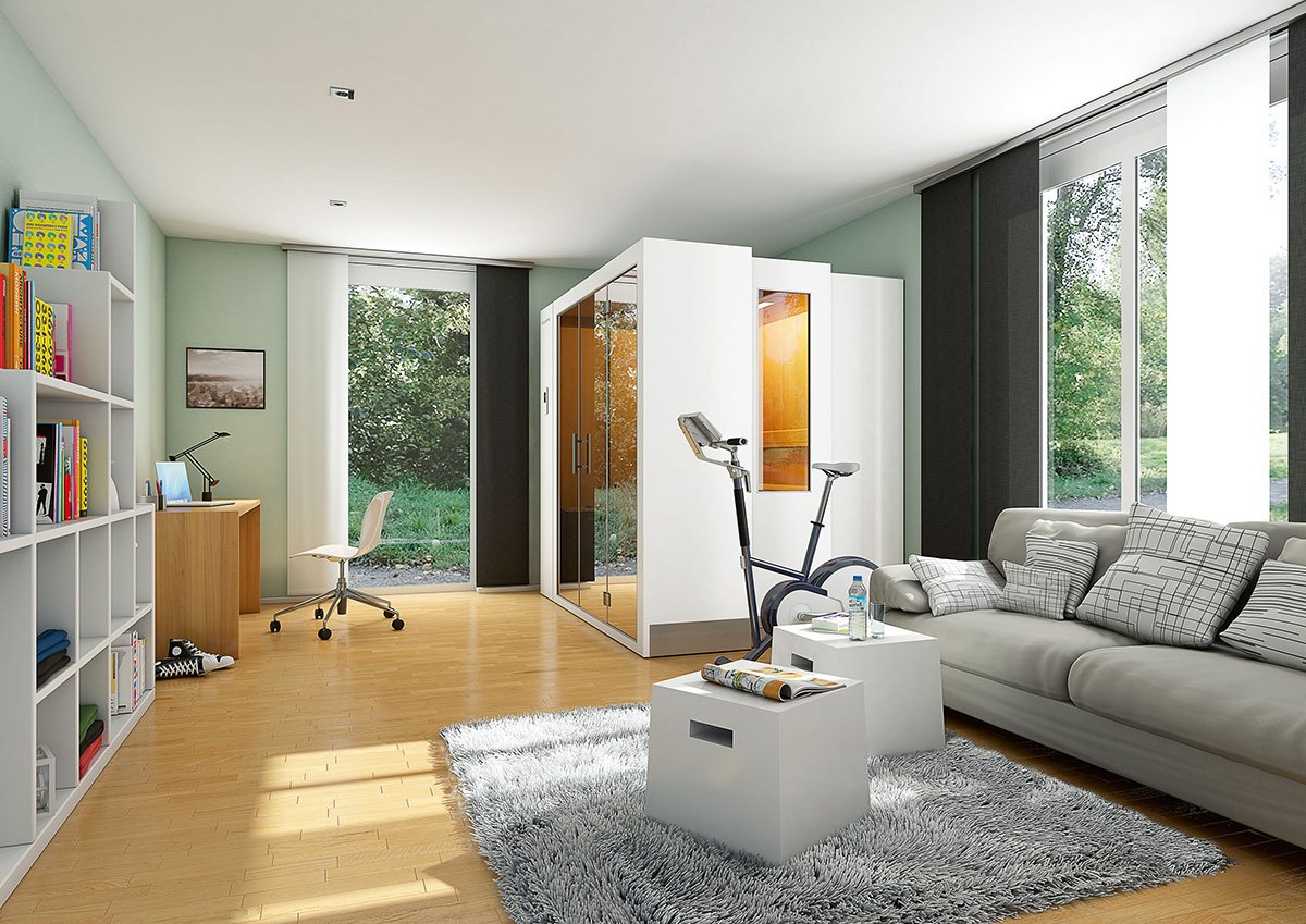 KLAFS S1 retractable sauna cabin